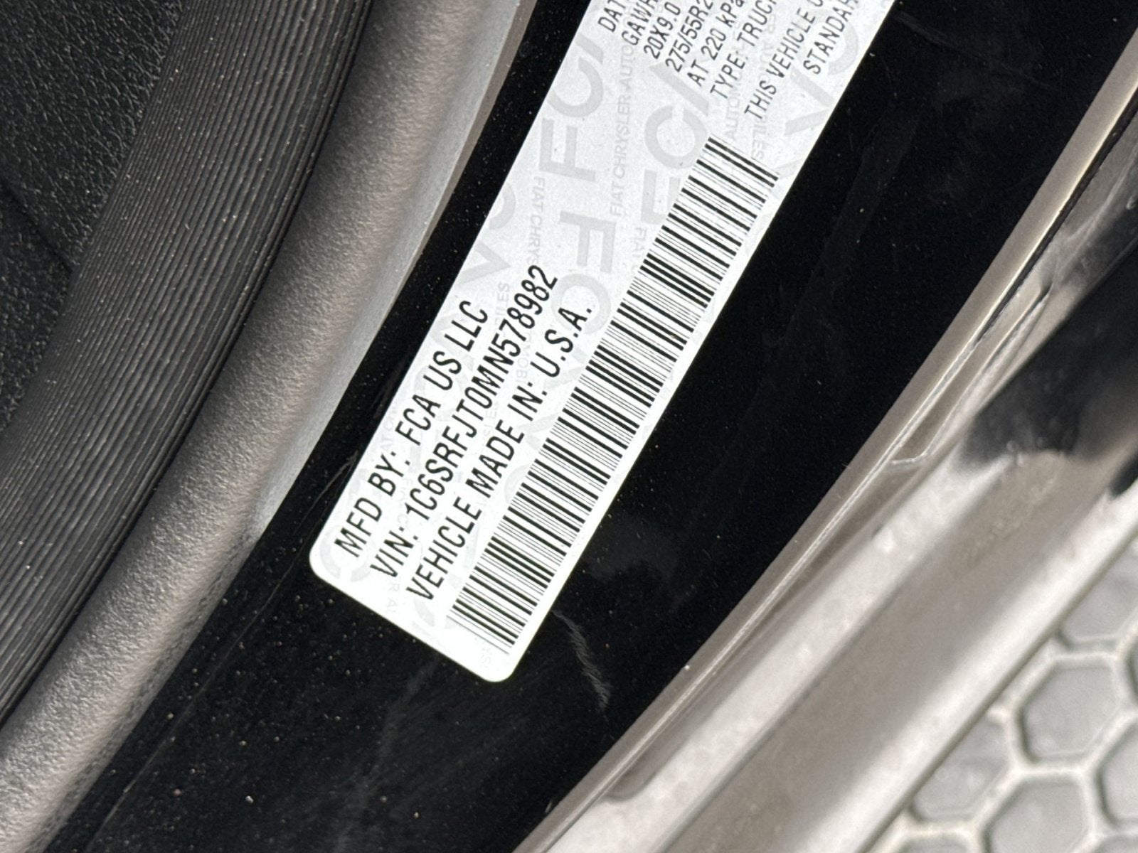 2021 RAM 1500 Laramie