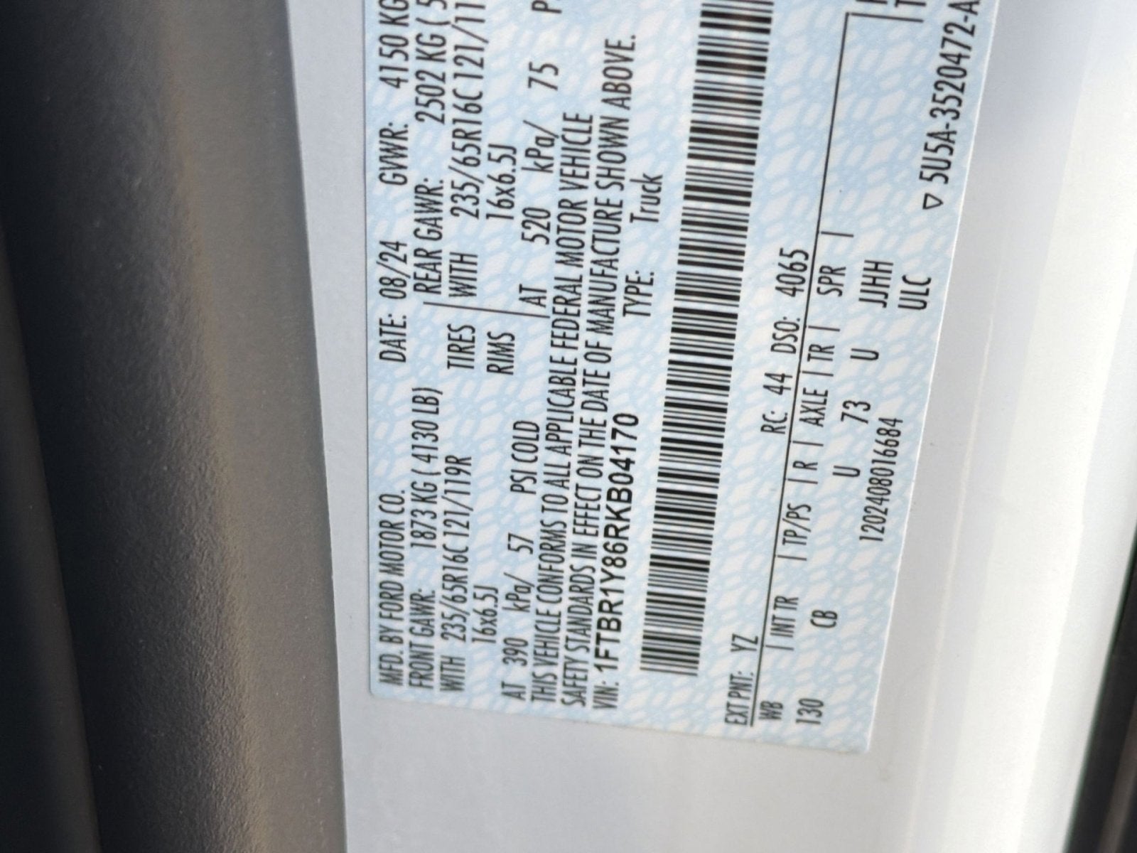 2024 Ford Transit-250 Base