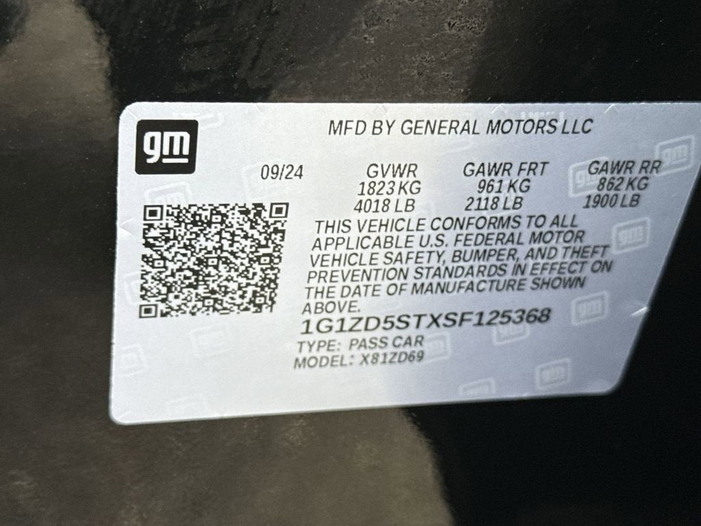 2025 Chevrolet Malibu LT