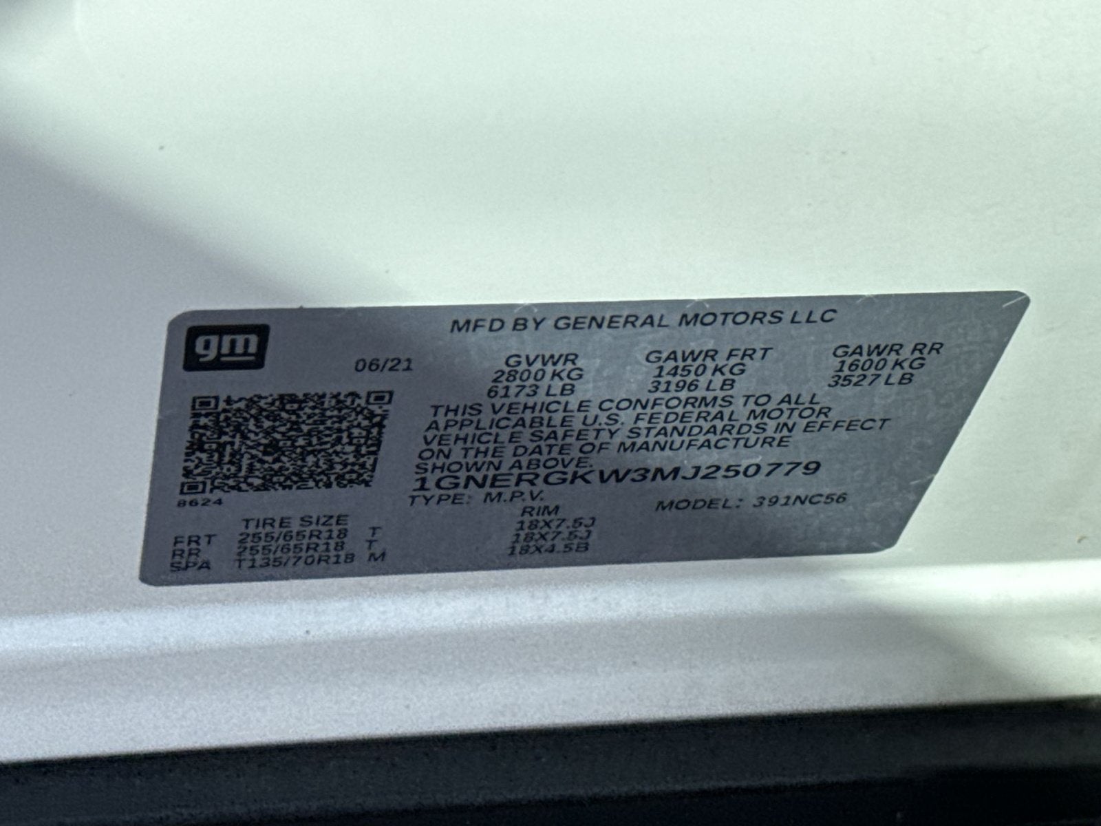 2021 Chevrolet Traverse LT