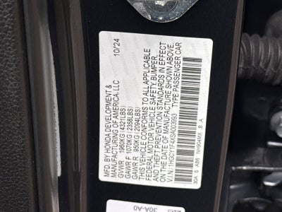 2025 Honda Accord SE