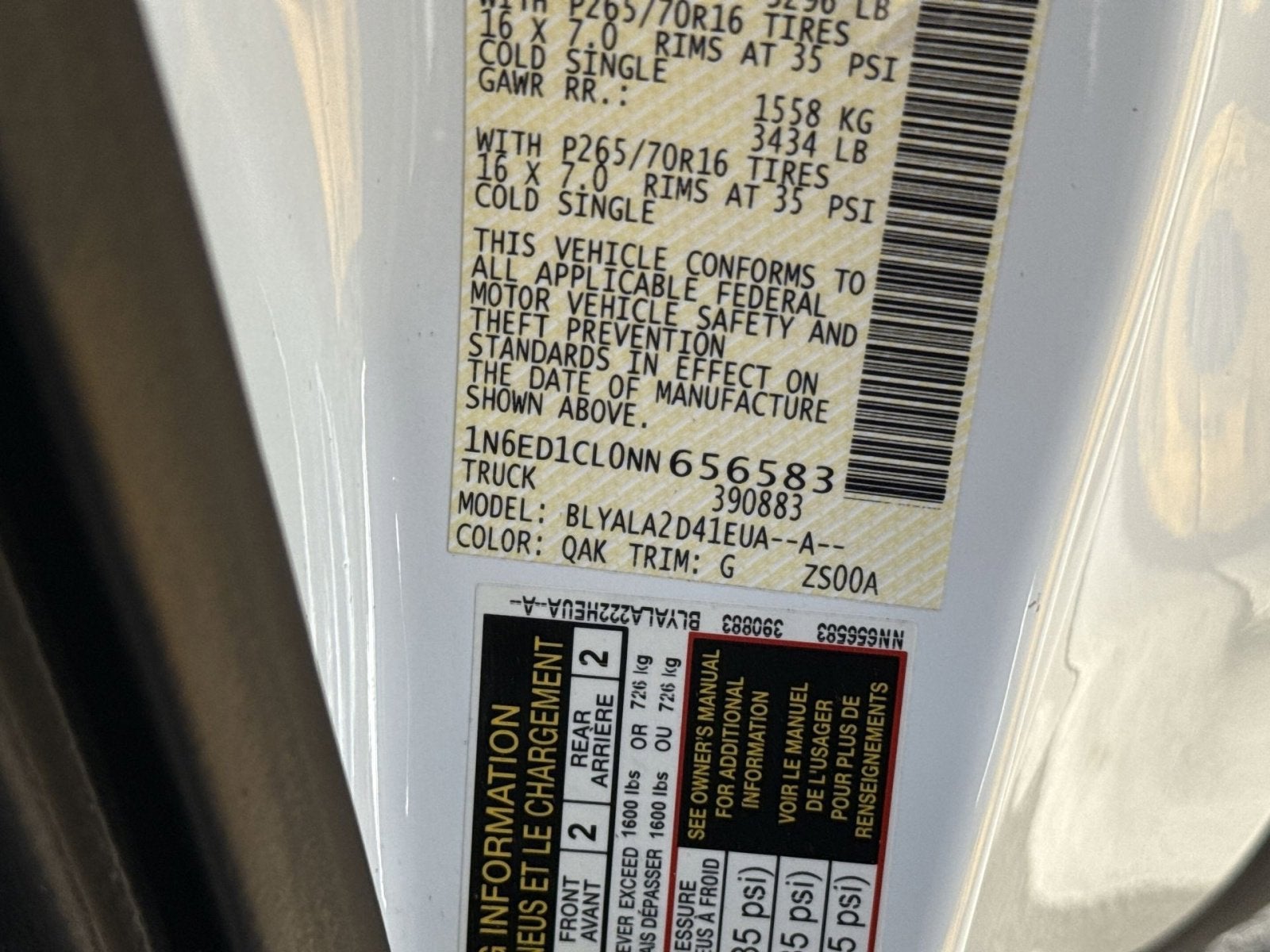 2022 Nissan Frontier S