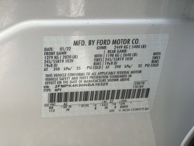 2022 Ford Edge Titanium
