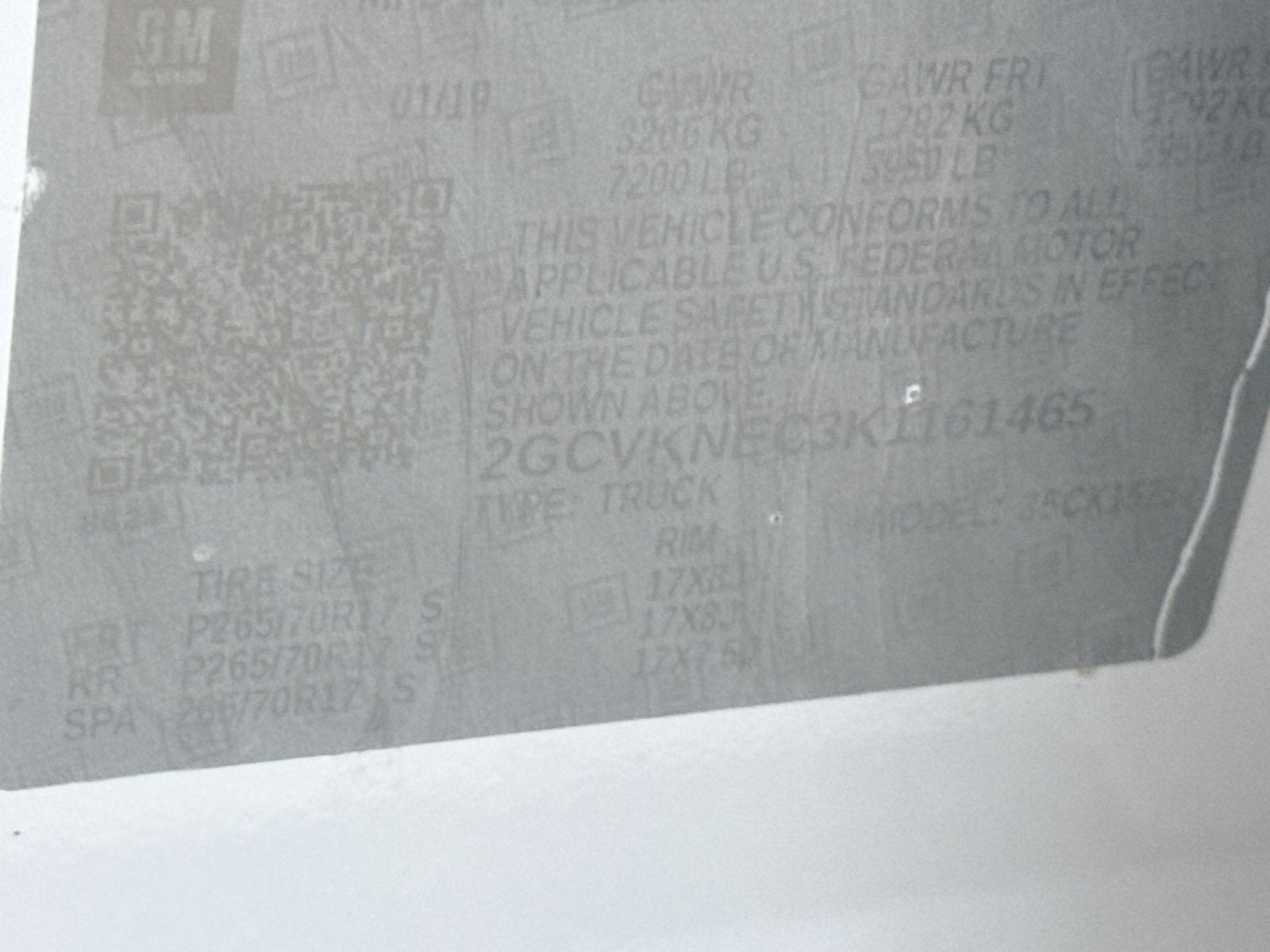 2019 Chevrolet Silverado 1500 LD WT