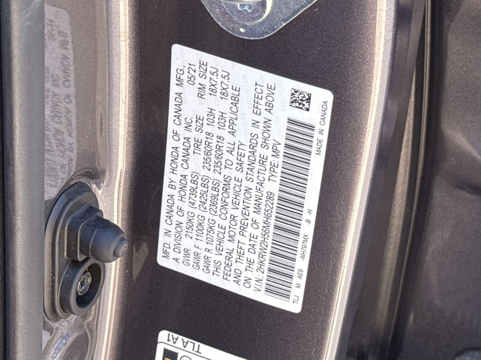 2021 Honda CR-V EX