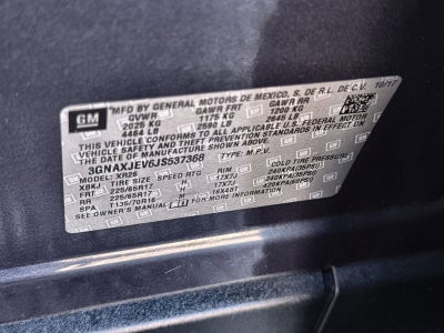 2018 Chevrolet Equinox LT