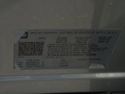 2021 Chevrolet Equinox LT