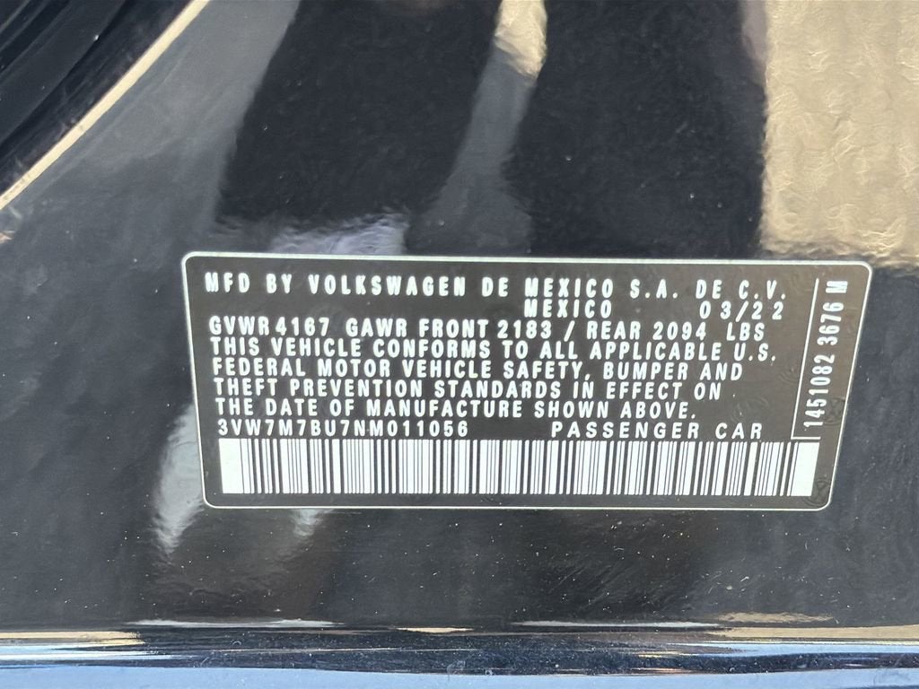2022 Volkswagen Jetta 1.5T SE