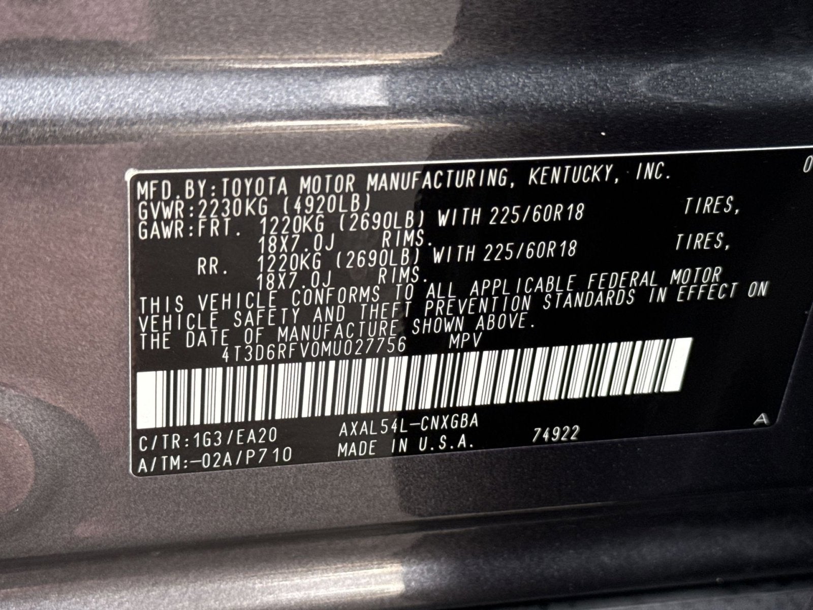 2021 Toyota RAV4 Hybrid Limited