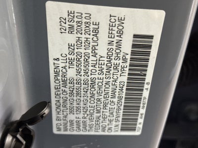 2022 Honda Pilot Special Edition