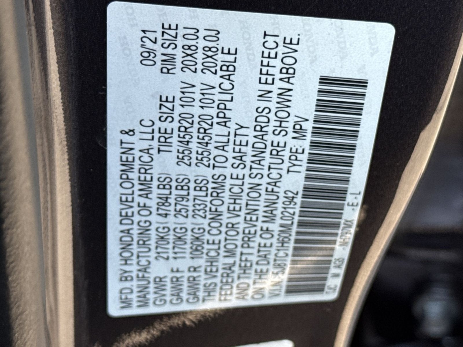 2021 Acura RDX A-Spec Package