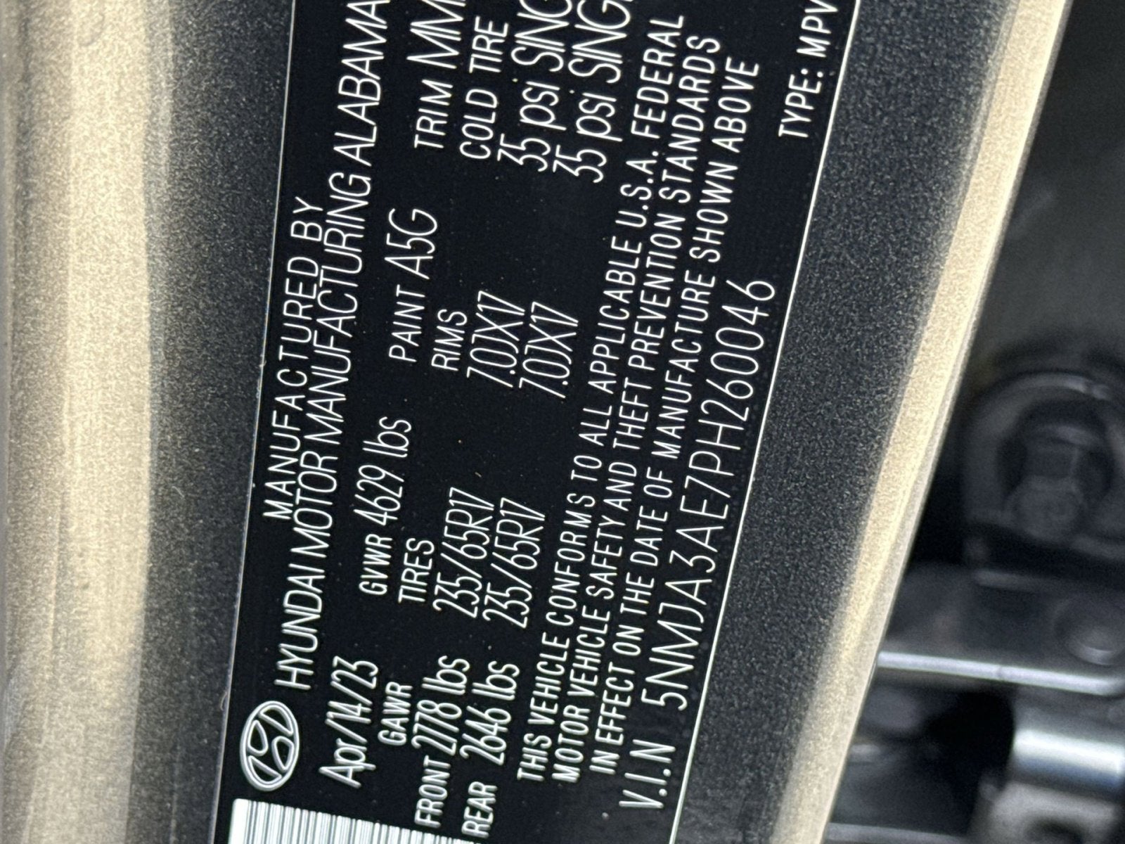 2023 Hyundai TUCSON SE