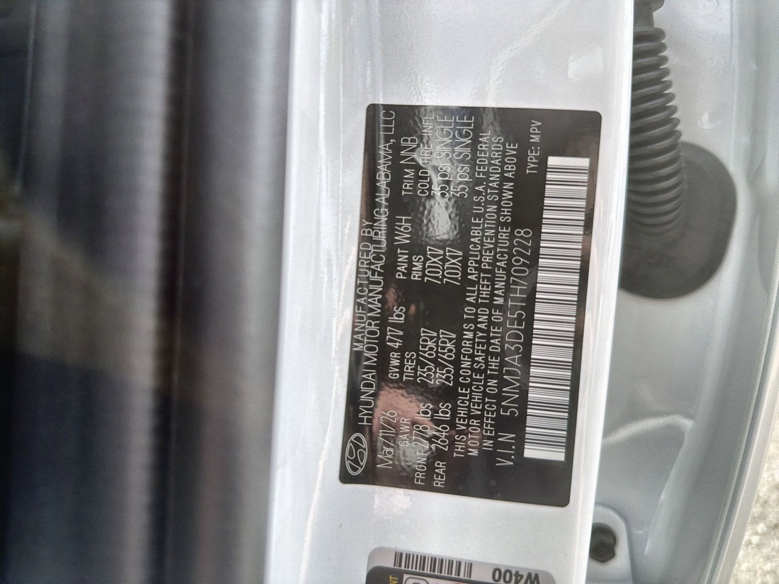 2026 Hyundai TUCSON SE