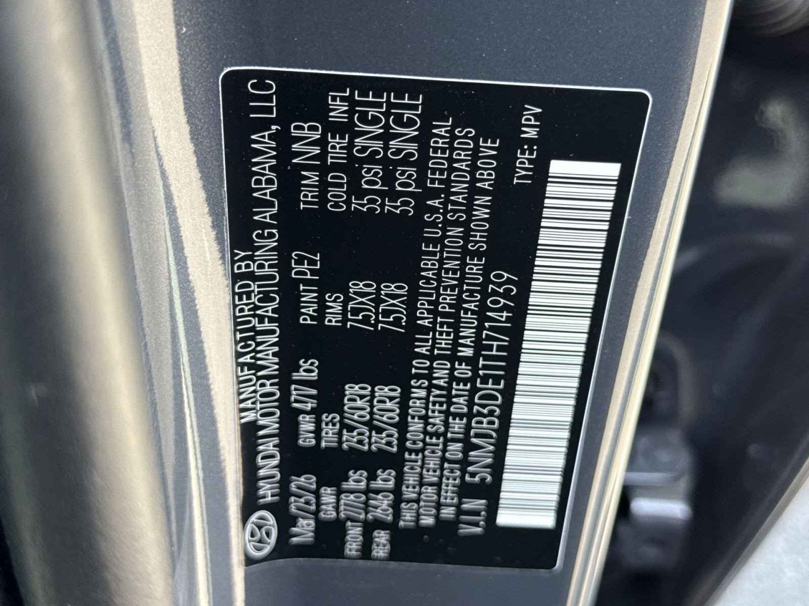 2026 Hyundai TUCSON SEL