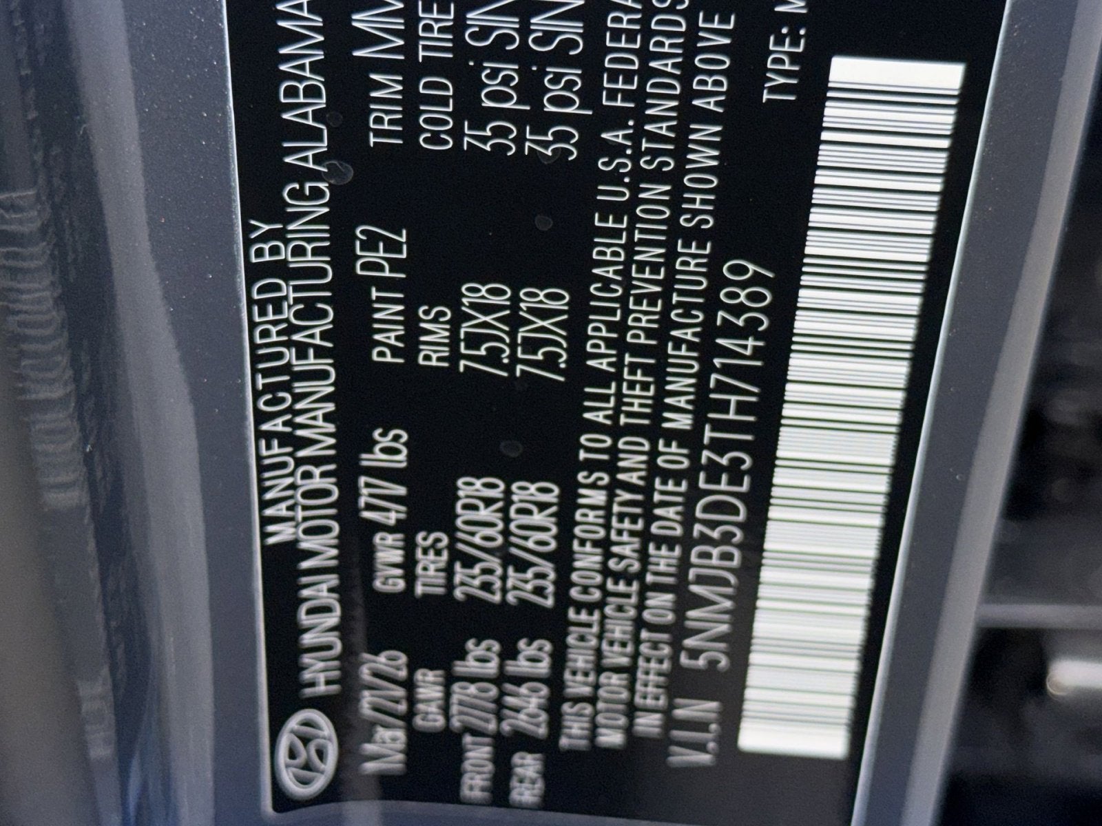 2026 Hyundai TUCSON SEL