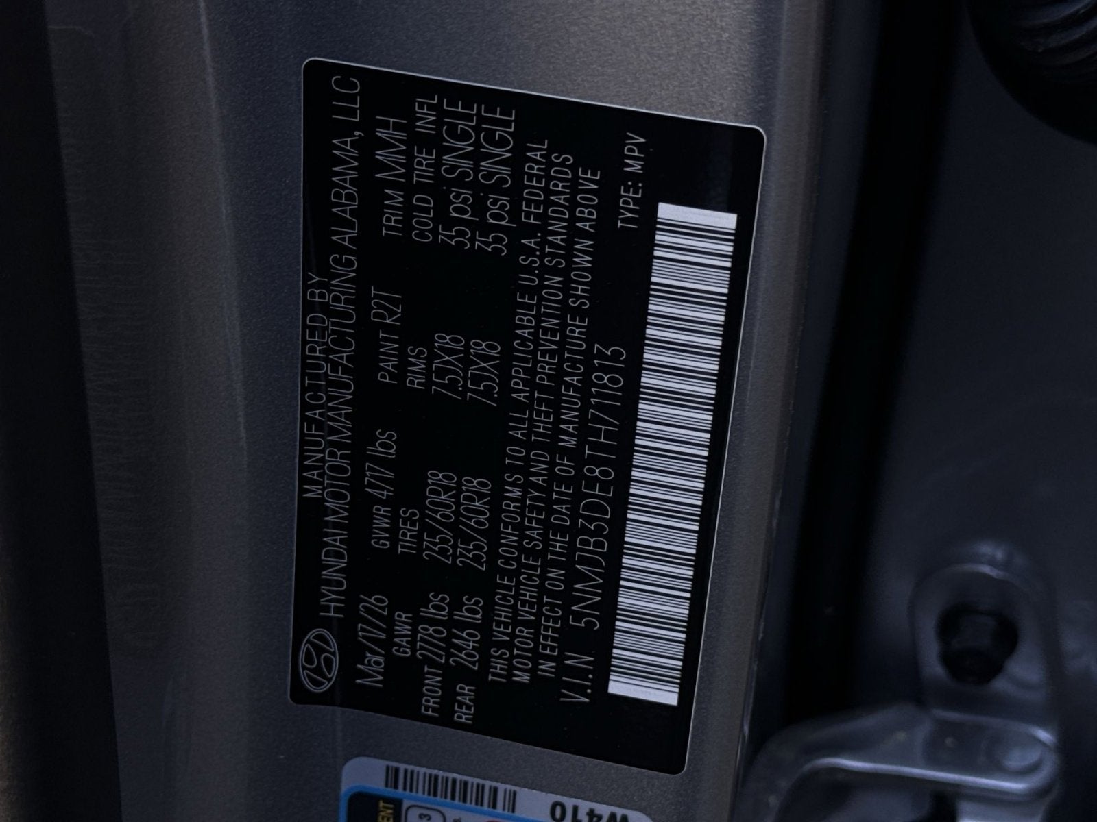 2026 Hyundai TUCSON SEL