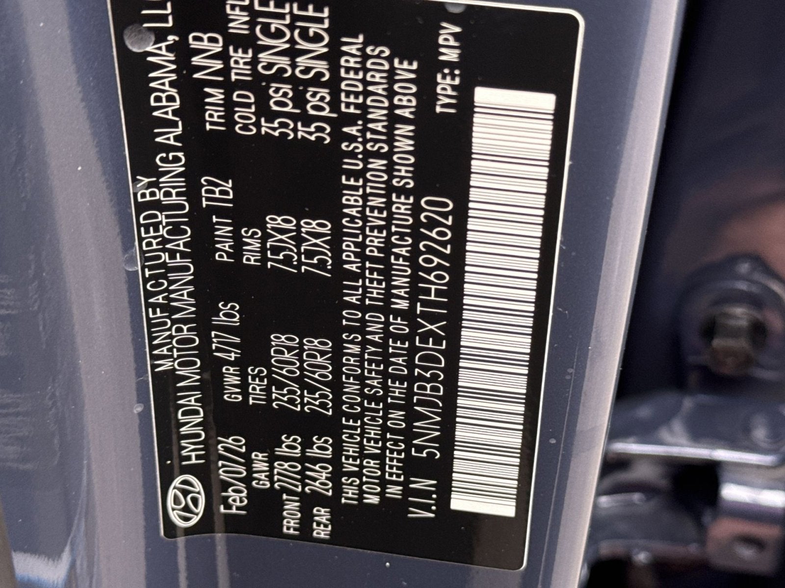 2026 Hyundai TUCSON SEL