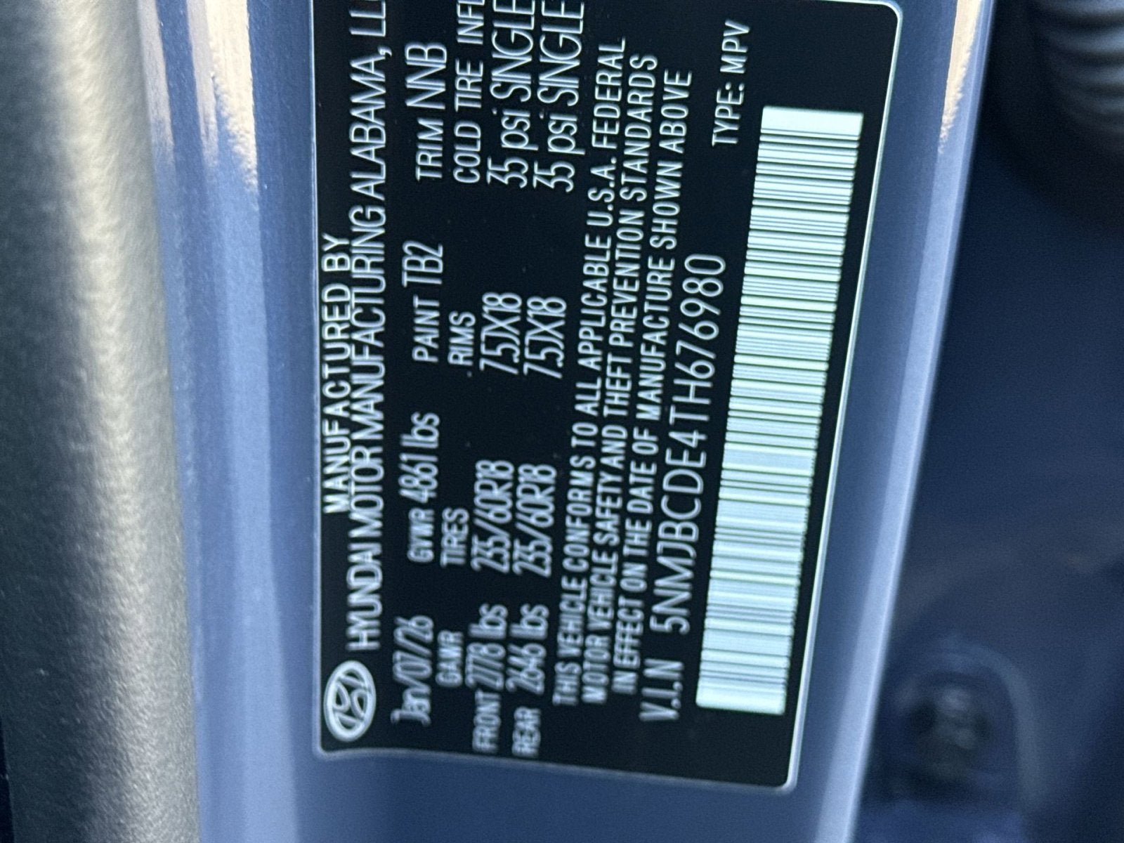 2026 Hyundai TUCSON SEL