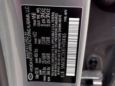 2026 Hyundai TUCSON SEL