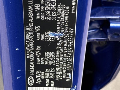 2023 Hyundai TUCSON Limited