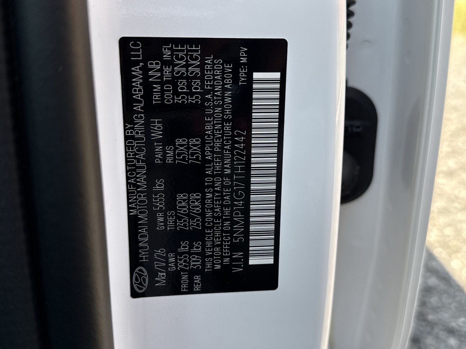 2026 Hyundai SANTA FE HYBRID SE