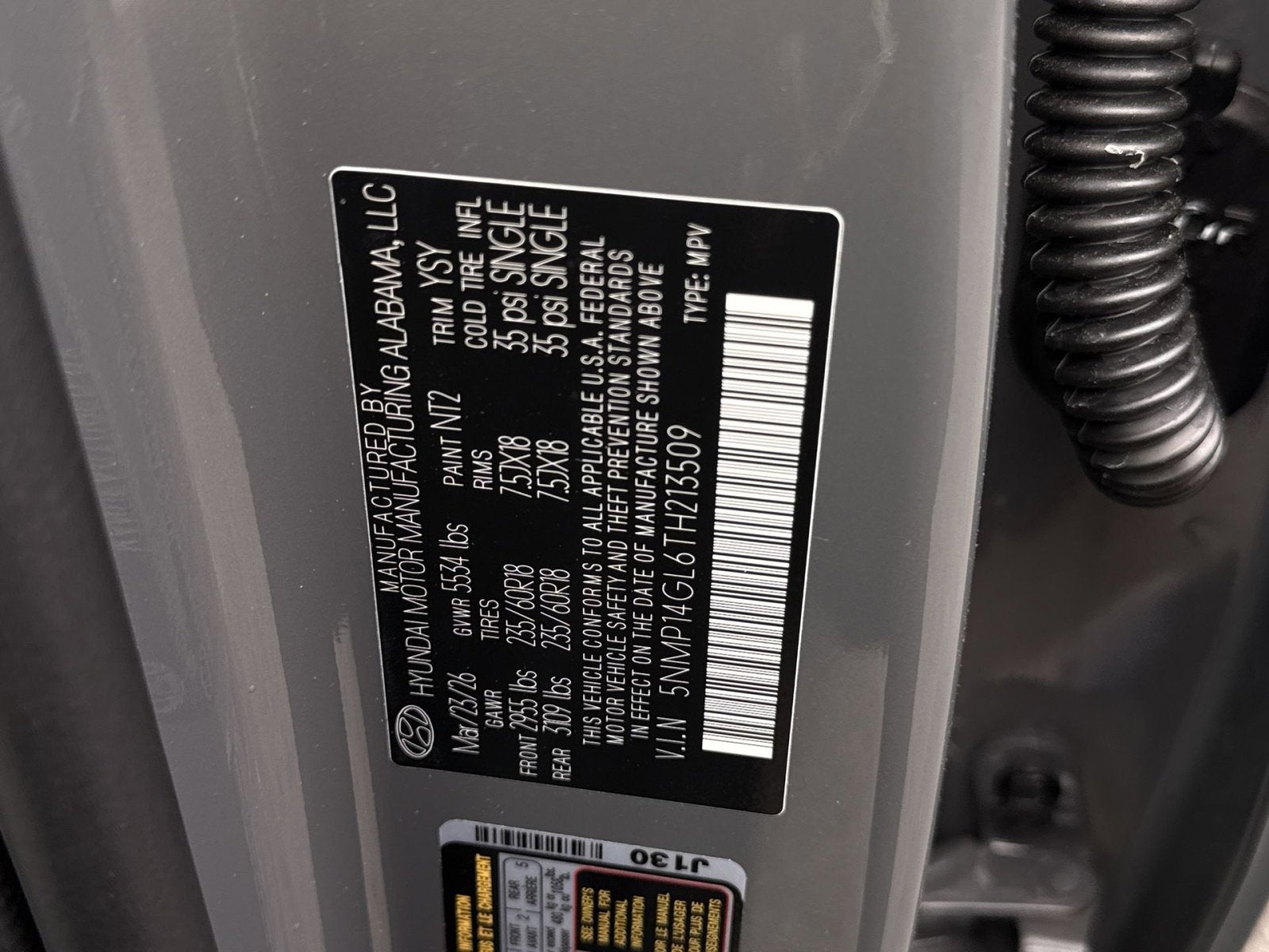 2026 Hyundai SANTA FE SE