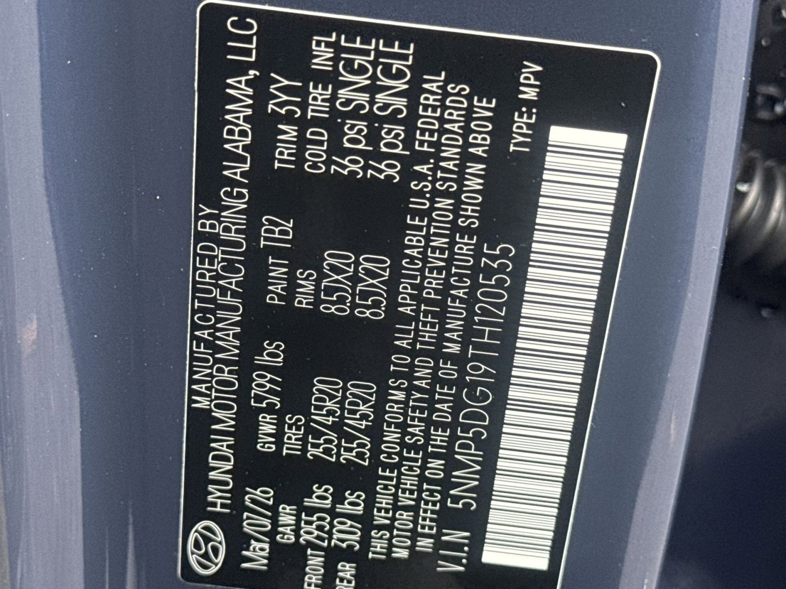 2026 Hyundai SANTA FE HYBRID SE