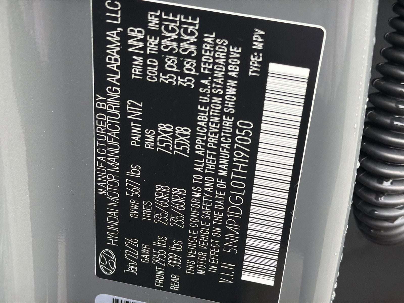 2026 Hyundai SANTA FE SE