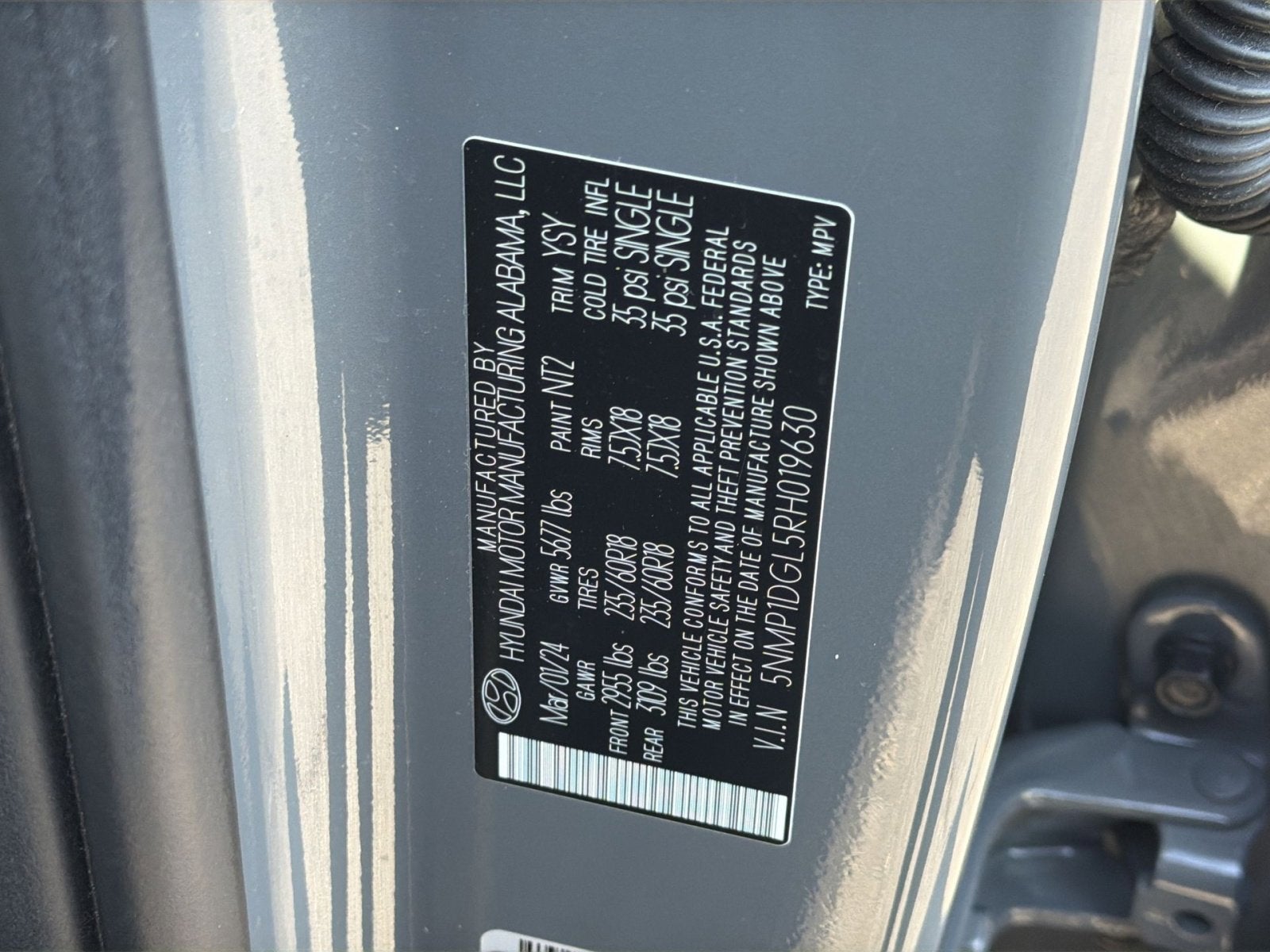 2024 Hyundai SANTA FE SE