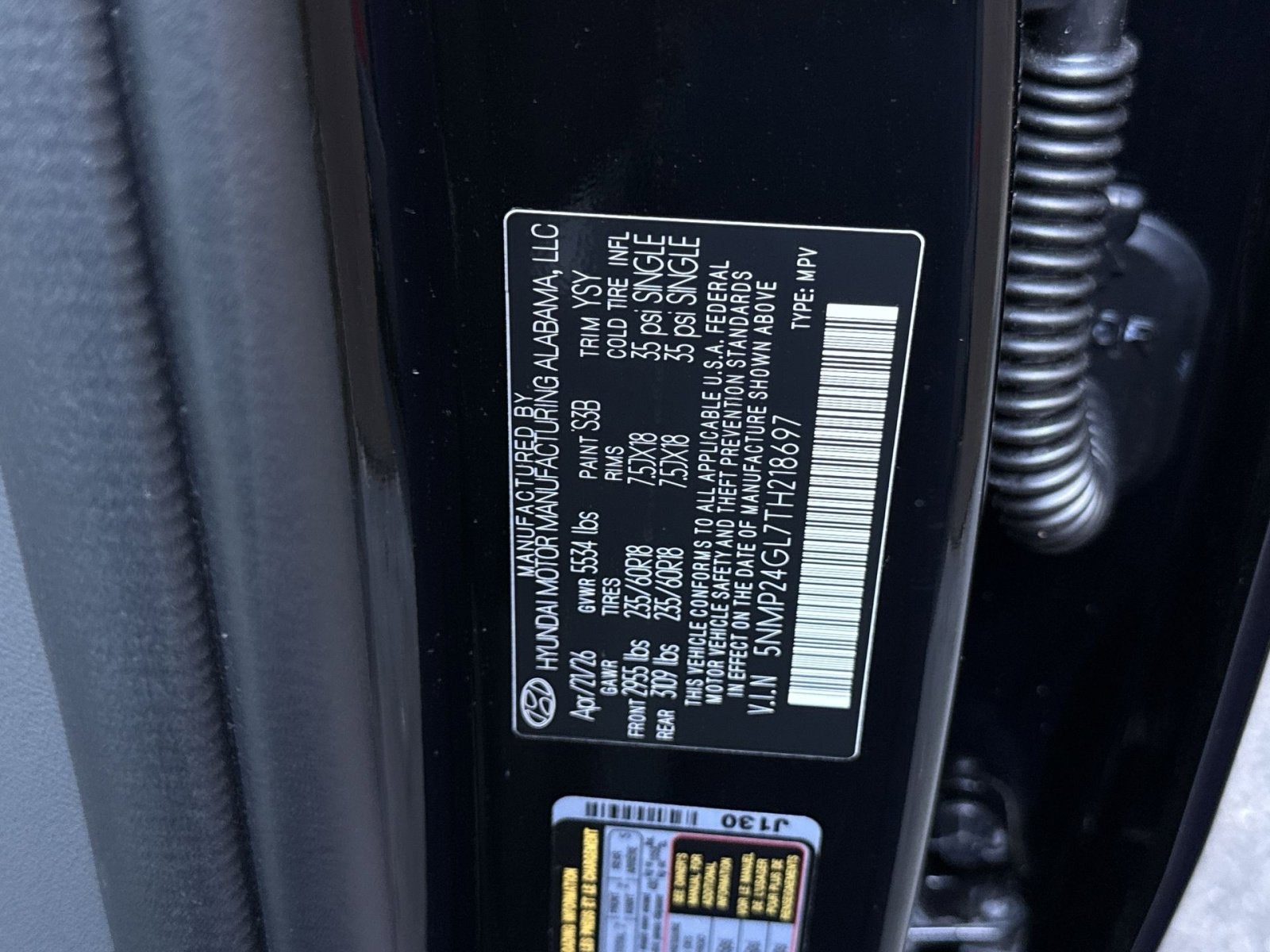 2026 Hyundai SANTA FE SEL
