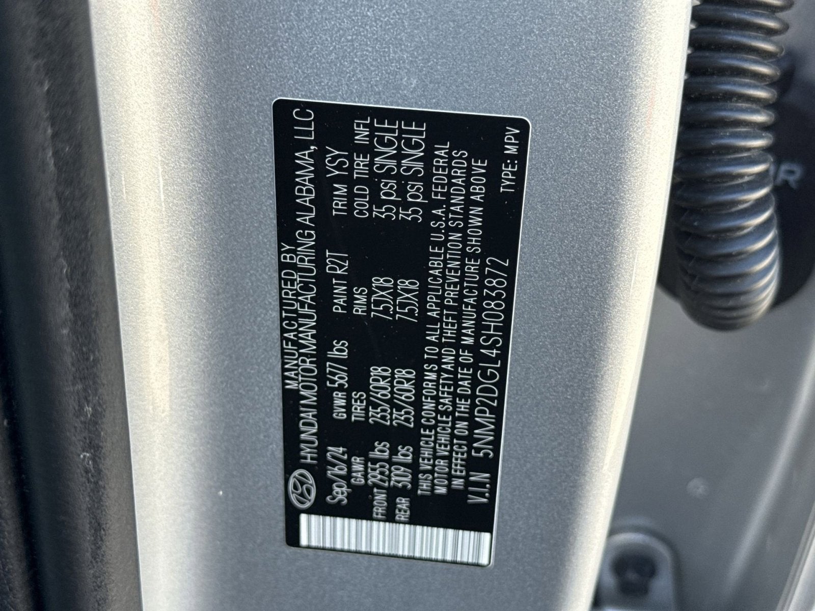 2025 Hyundai SANTA FE SEL