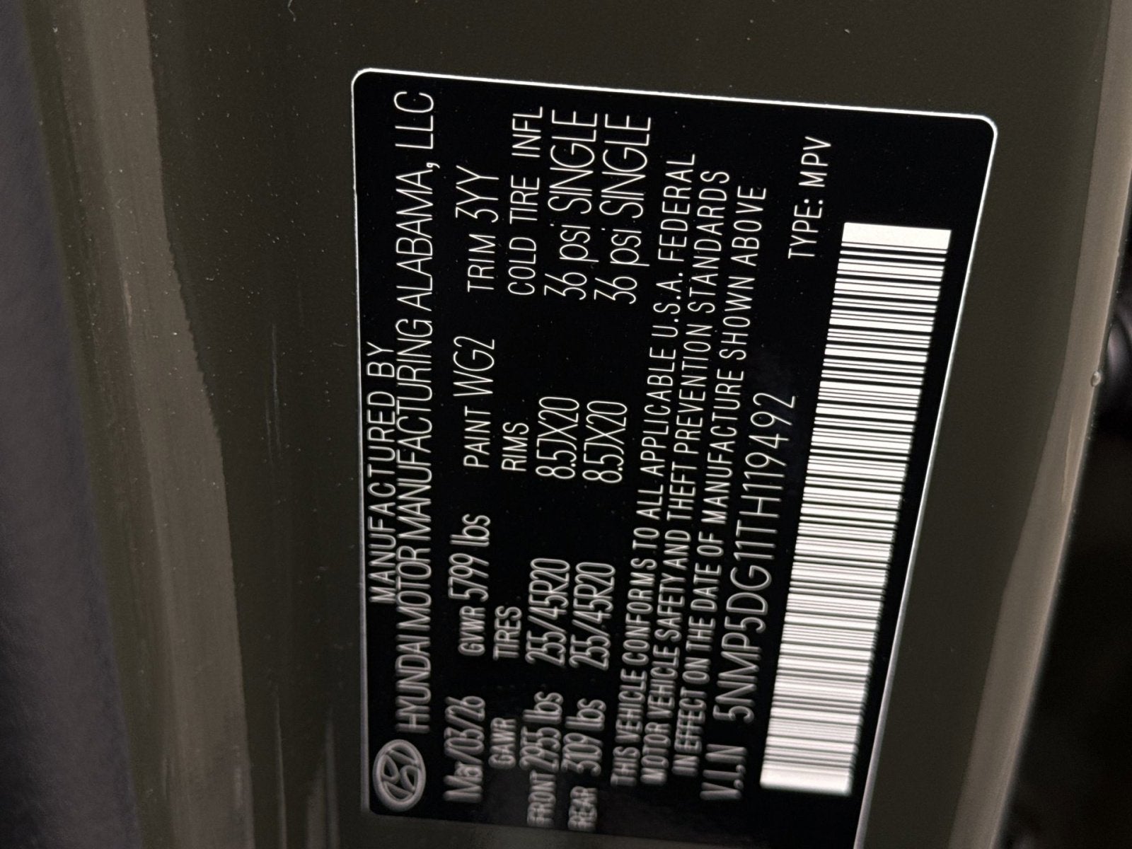 2026 Hyundai SANTA FE HYBRID Calligraphy