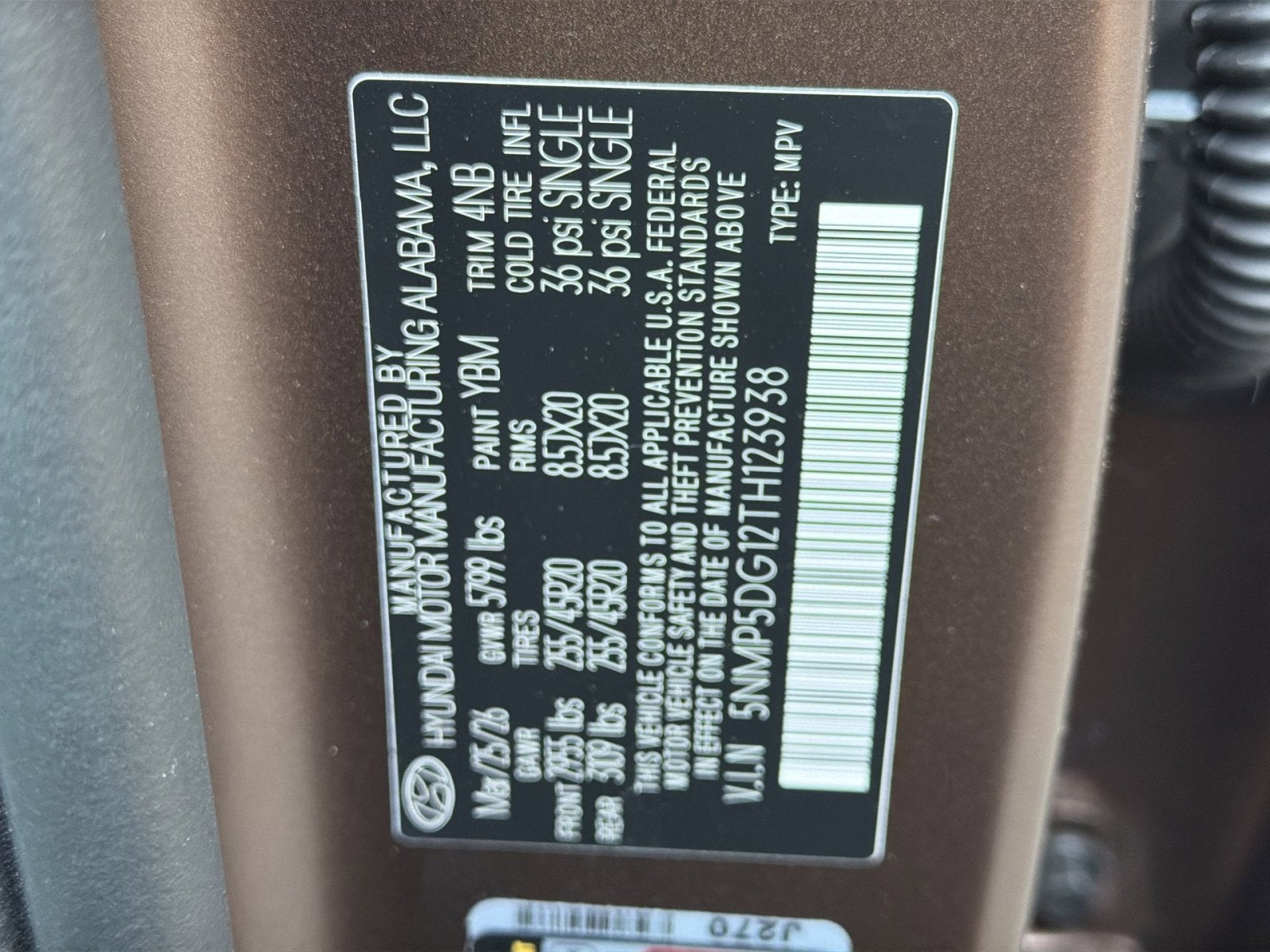 2026 Hyundai SANTA FE HYBRID Calligraphy