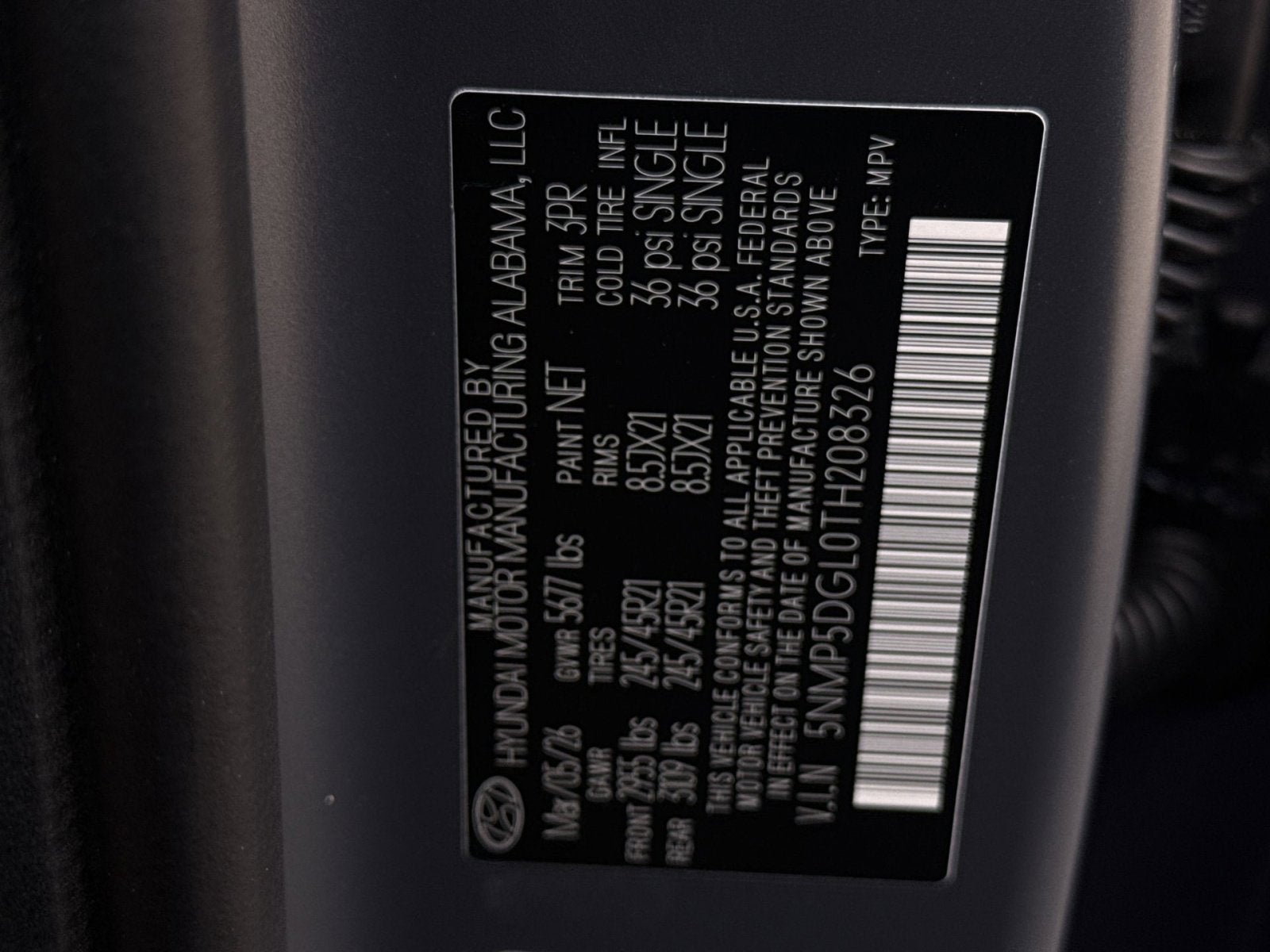 2026 Hyundai SANTA FE Calligraphy