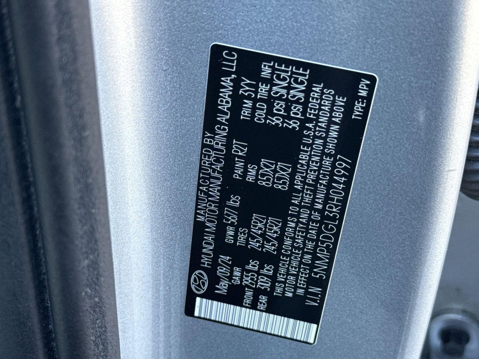 2024 Hyundai SANTA FE Calligraphy