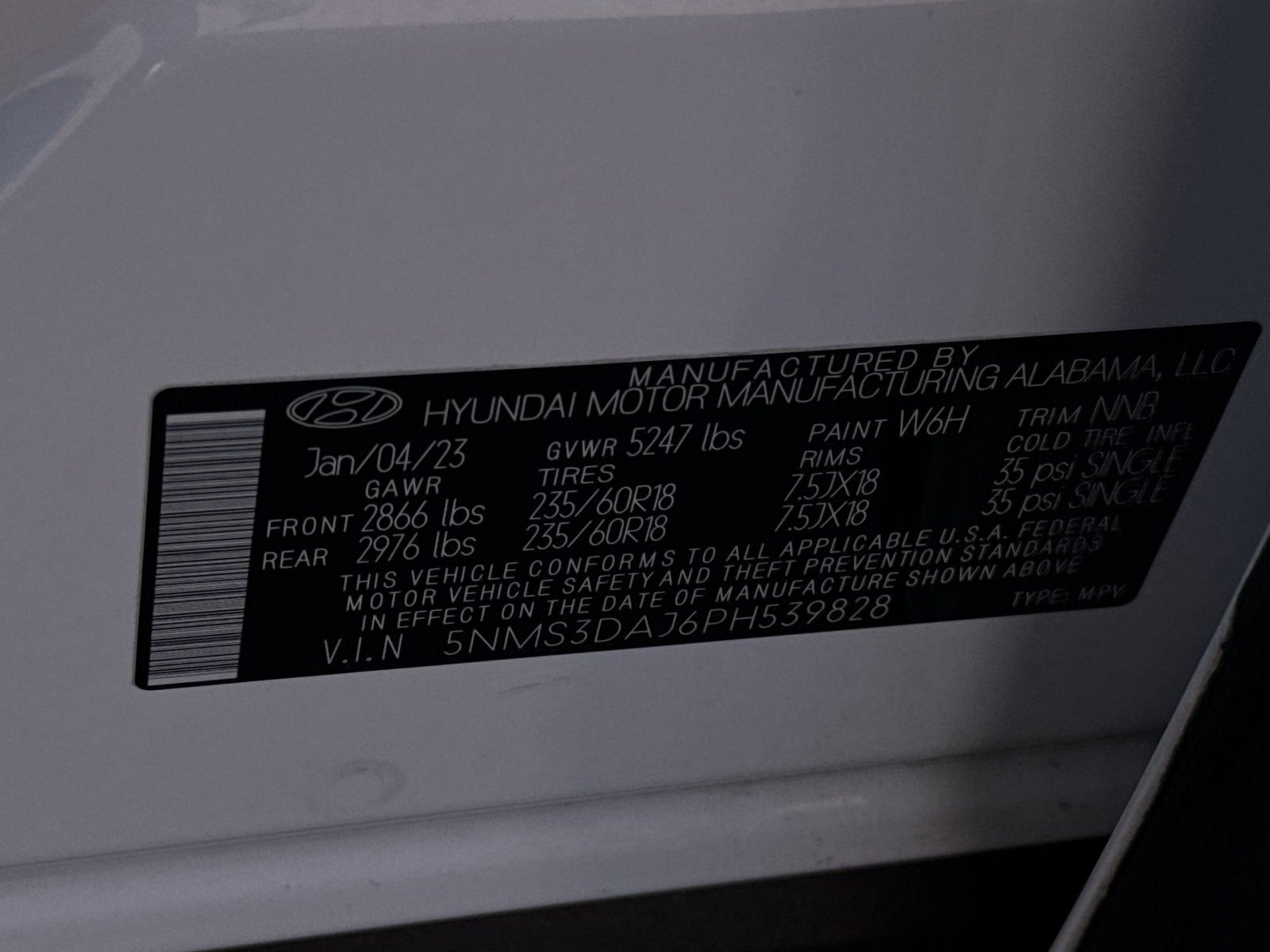 2023 Hyundai SANTA FE SEL