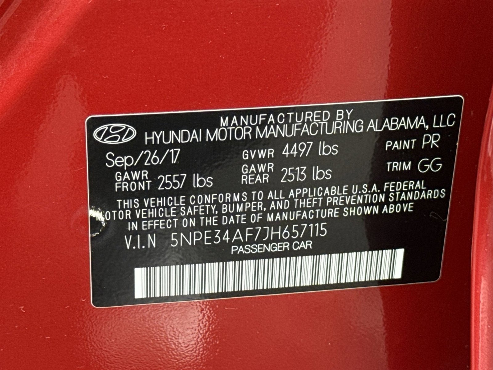 2018 Hyundai SONATA SEL