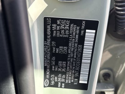 2026 Hyundai SANTA CRUZ SEL