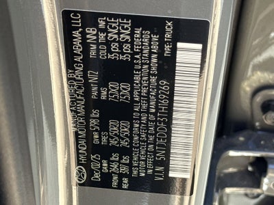 2026 Hyundai SANTA CRUZ Limited