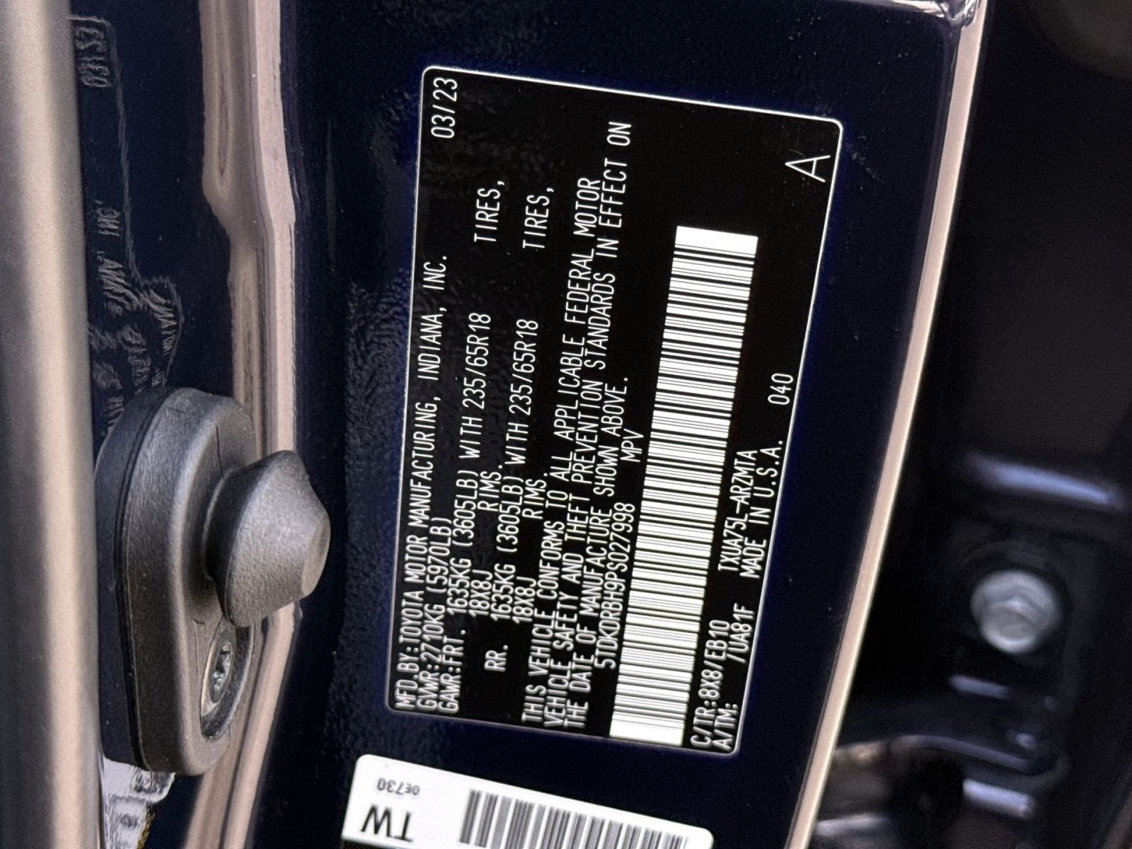 2023 Toyota Highlander XLE