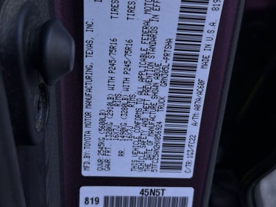 2017 Toyota Tacoma SR5