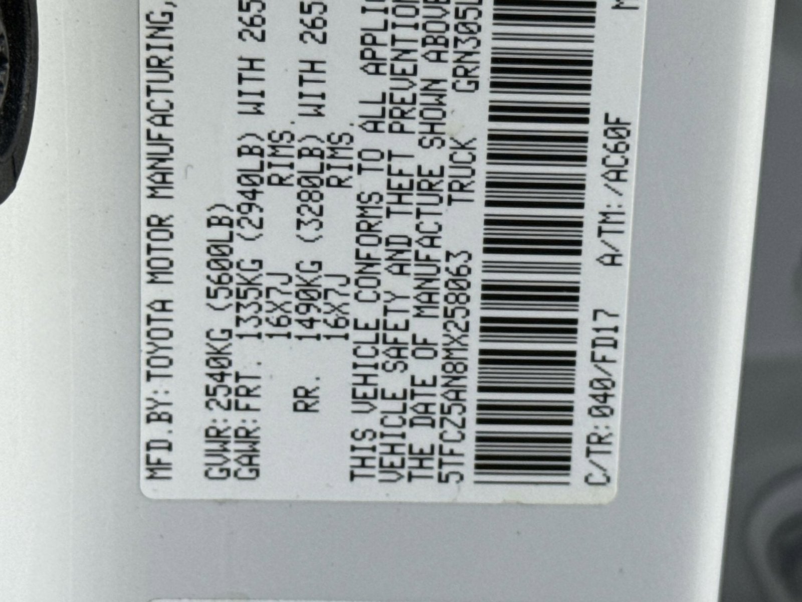 2021 Toyota Tacoma TRD Off-Road