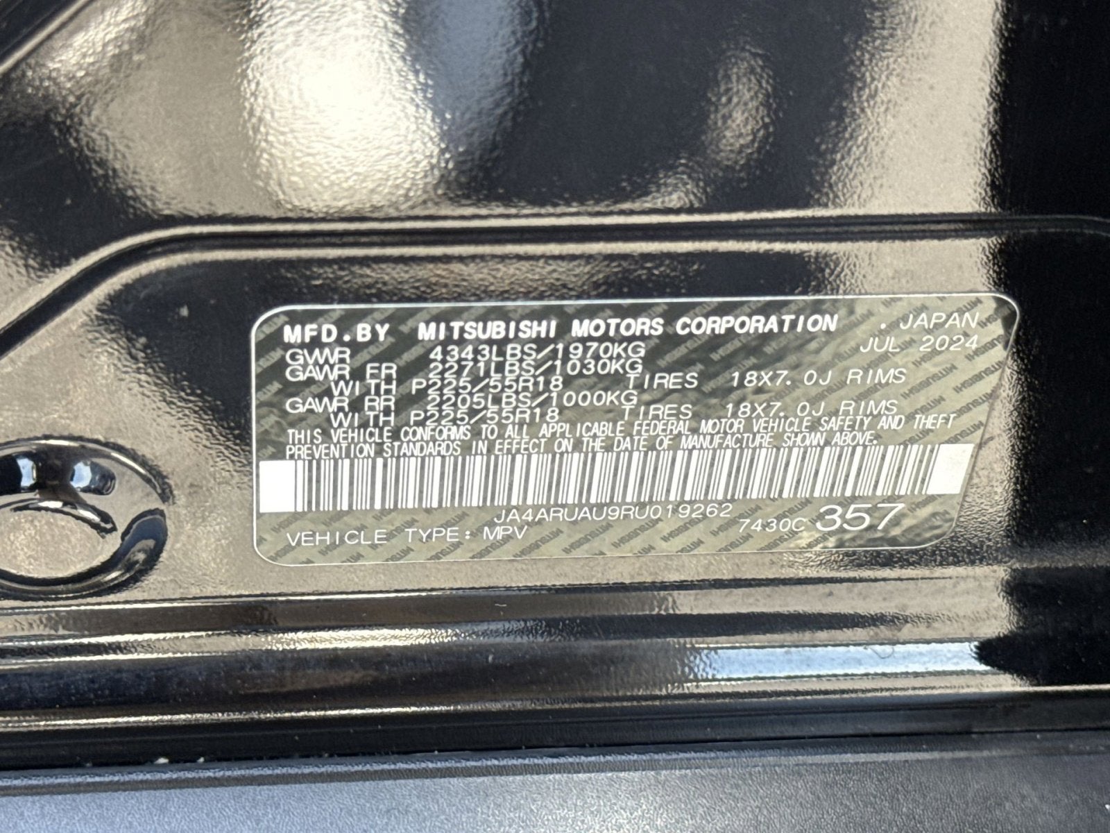 2024 Mitsubishi Outlander Sport ES