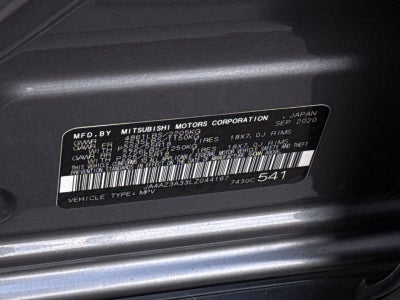 2020 Mitsubishi Outlander ES