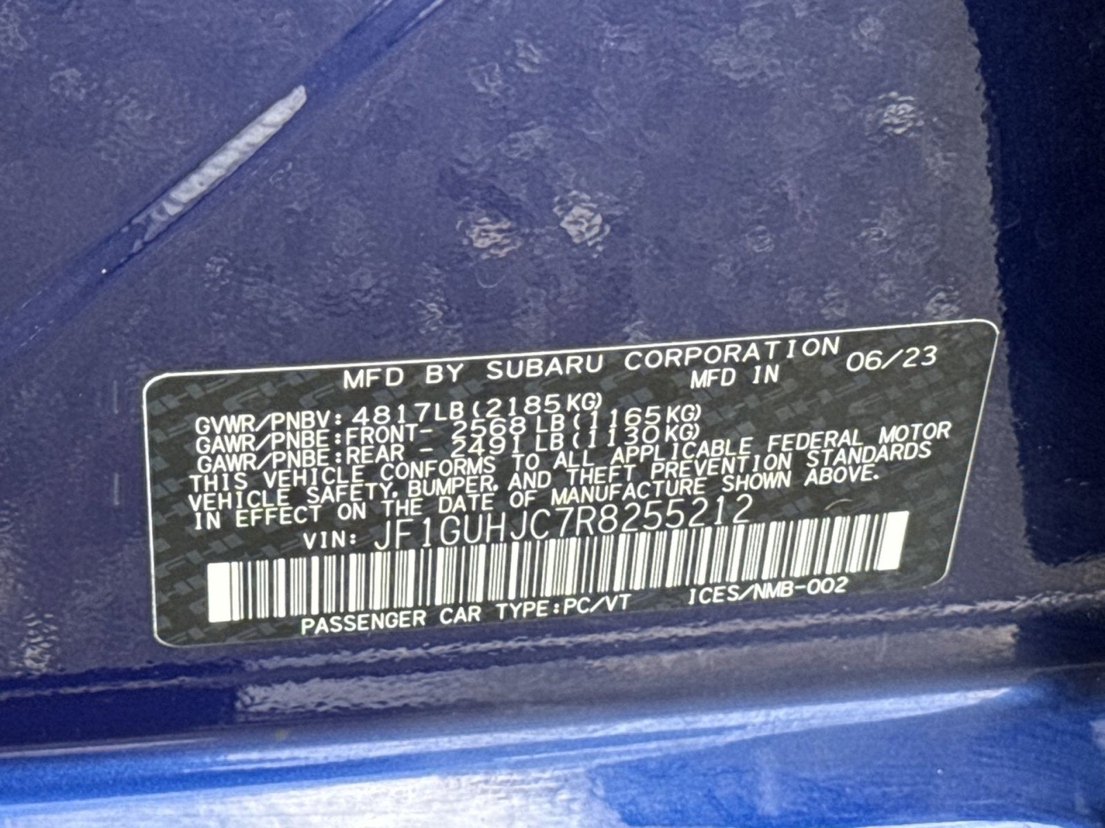 2024 Subaru Impreza 2.5RS