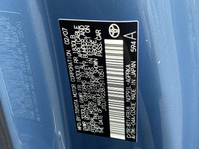 2007 Toyota Yaris Base