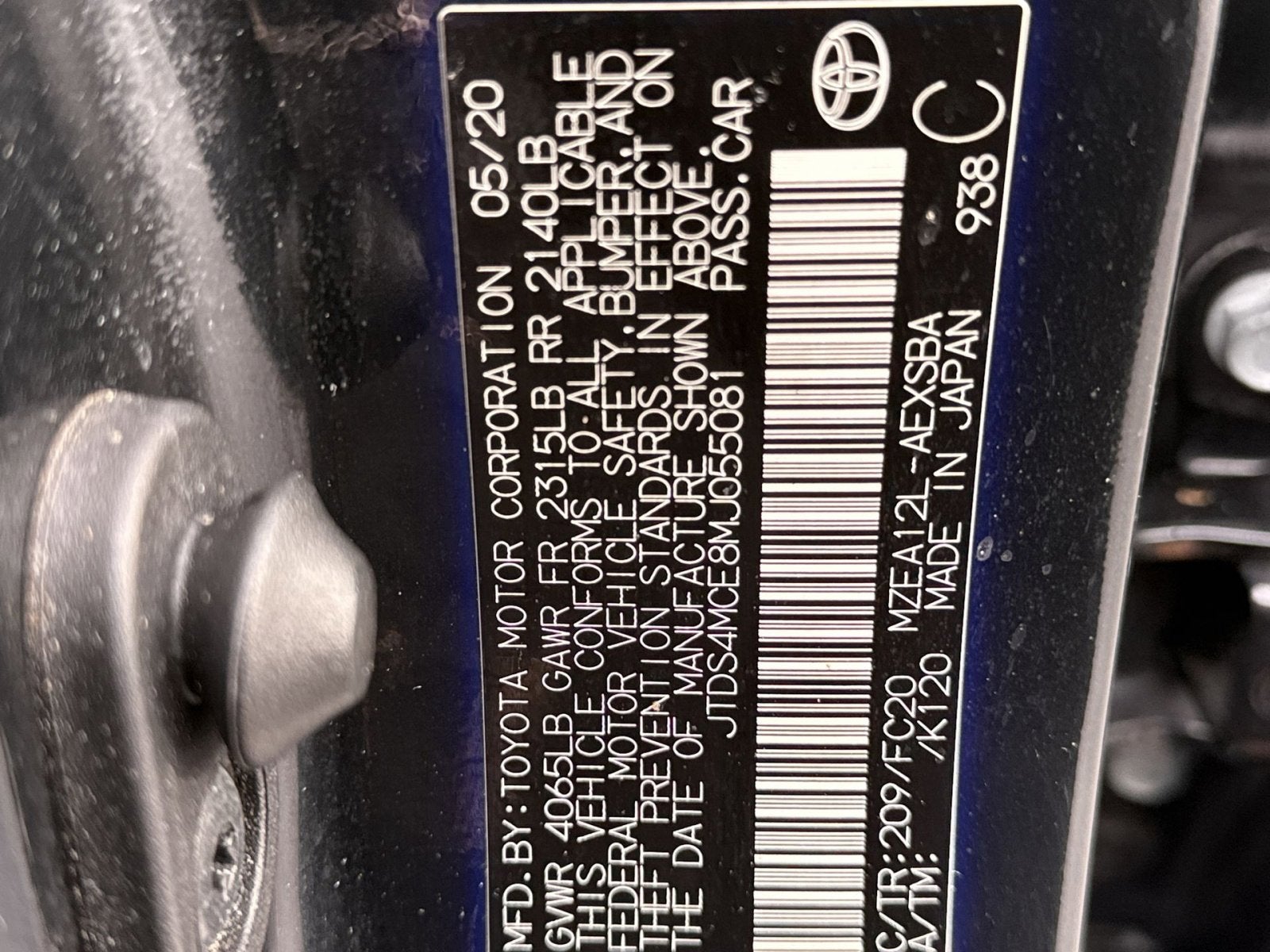 2021 Toyota Corolla SE