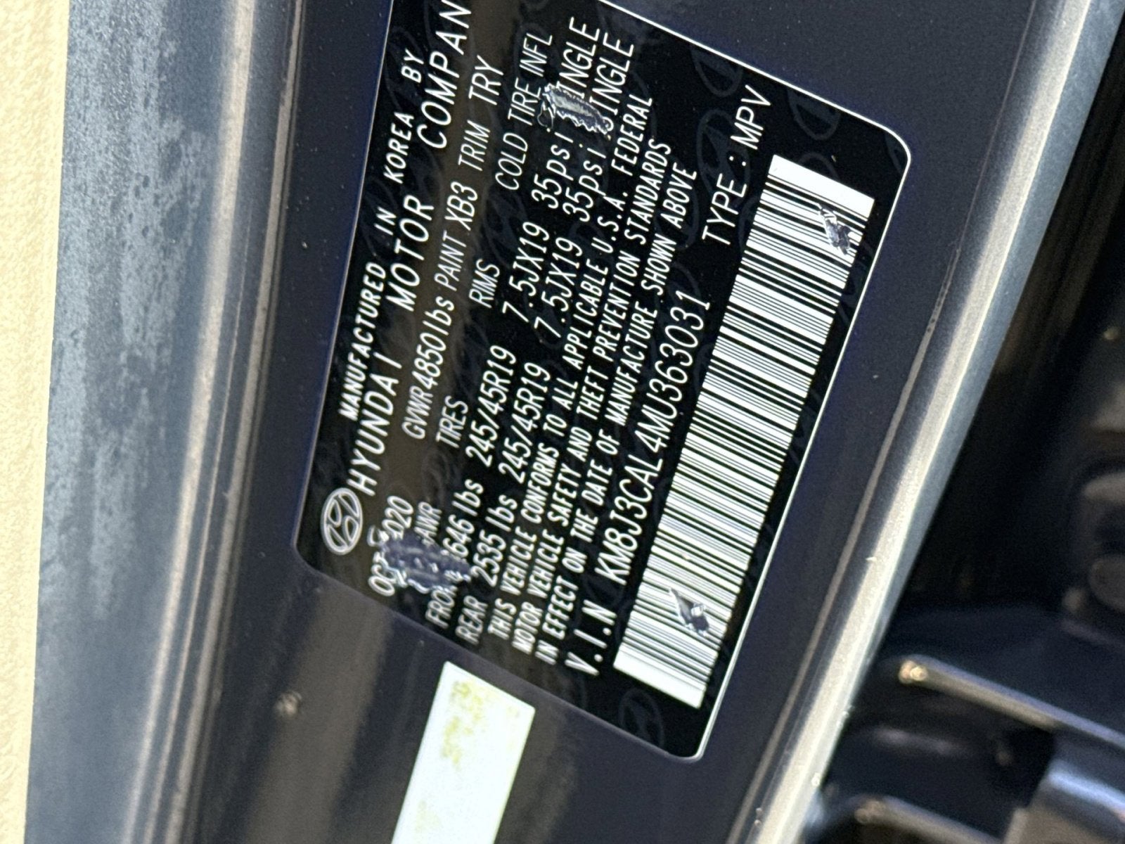 2021 Hyundai TUCSON Sport