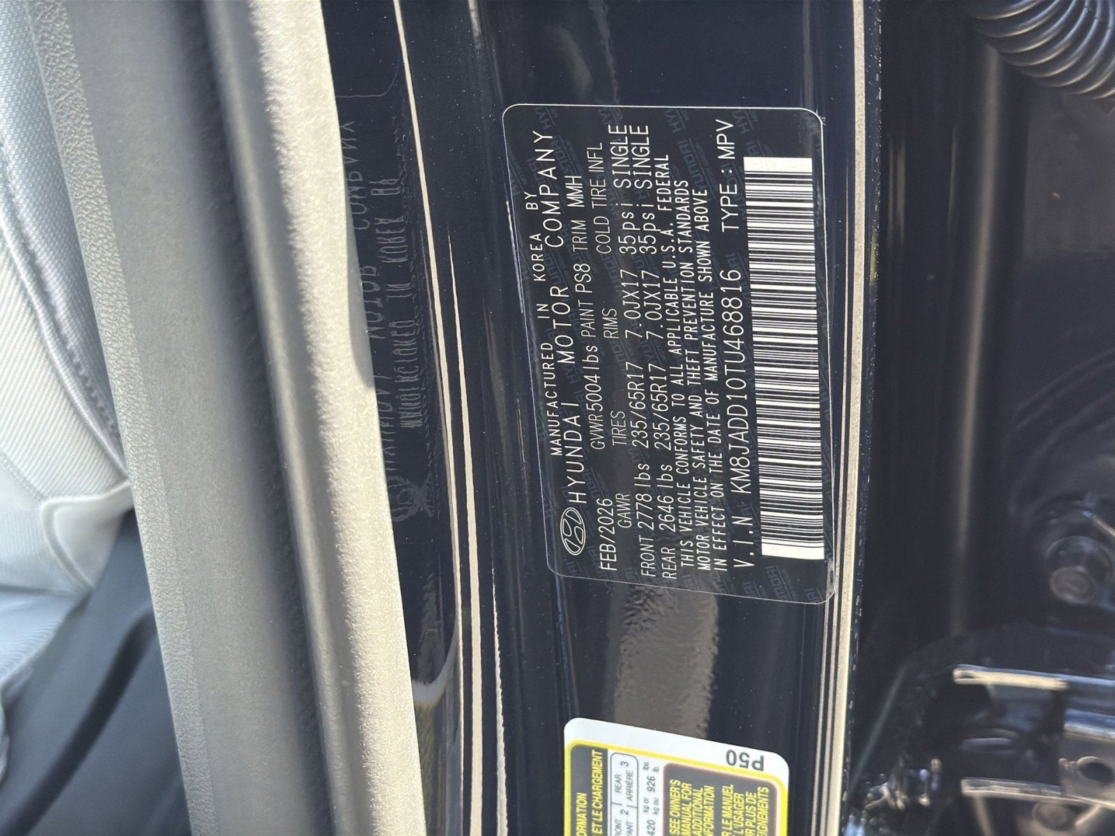 2026 Hyundai TUCSON HYBRID Blue SE