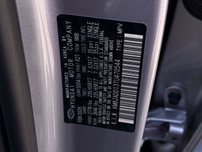 2026 Hyundai TUCSON HYBRID Blue SE